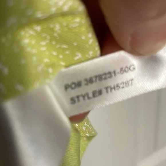 Lacoste Lime Green Short Sleeve Tee - Picture 7 of 7